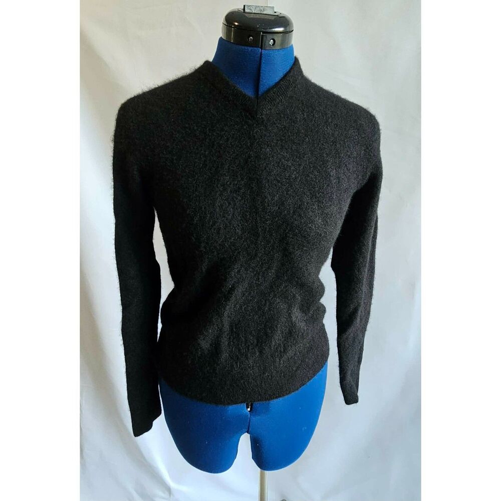 NAADAM 100% Cashmere Sweater Women's Small Black Mock Neck Pullover